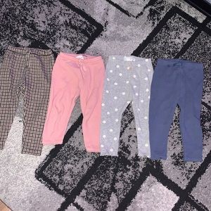 Bundle 4 leggings/pants from zara